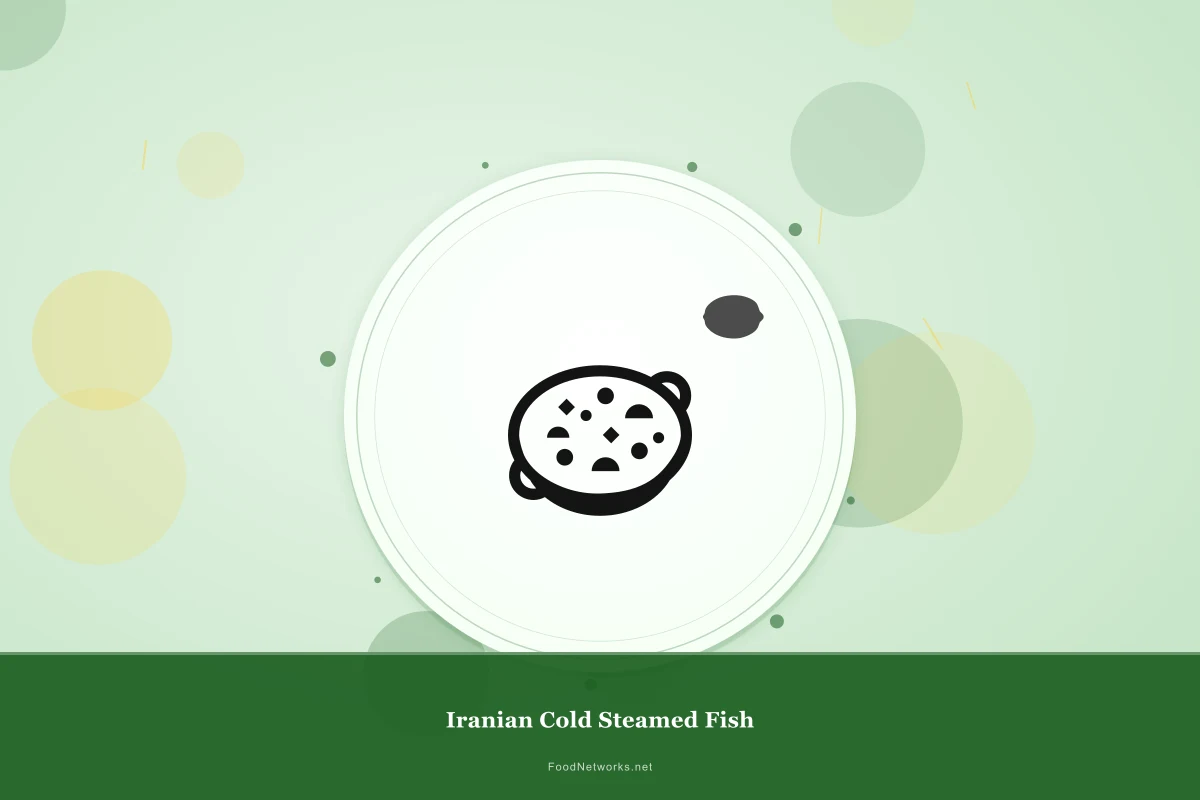Why This Iranian Cold Steamed Fish Recipe Works