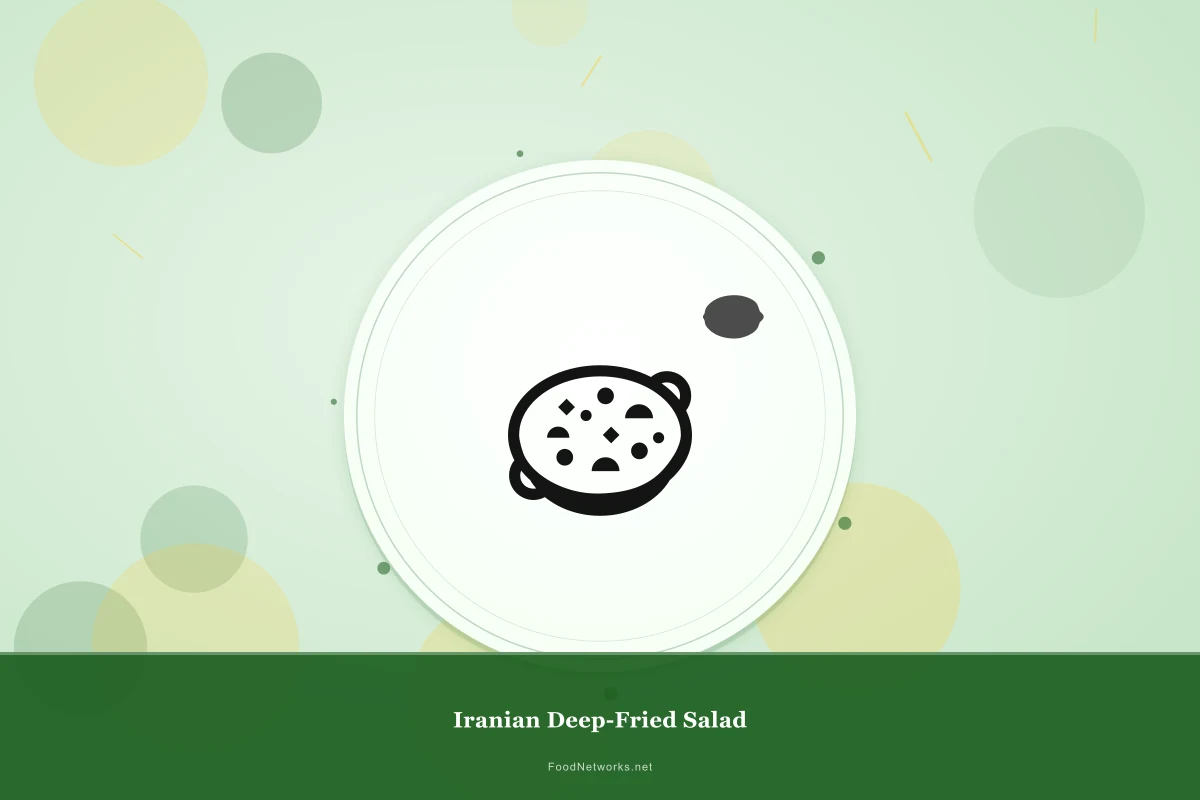 Why This Iranian Deep-Fried Salad Recipe Works