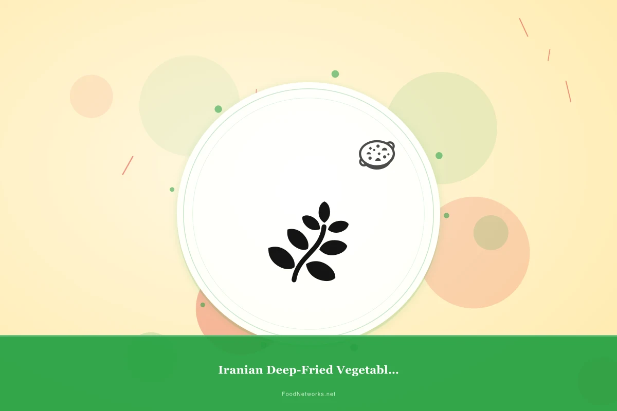Why This Iranian Deep-Fried Vegetable Dish Recipe Works