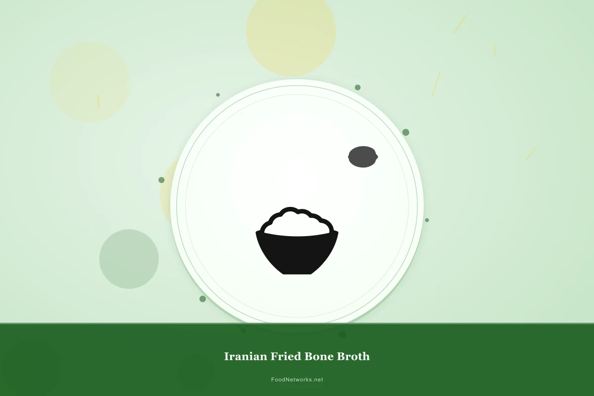 Why This Iranian Fried Bone Broth Recipe Works