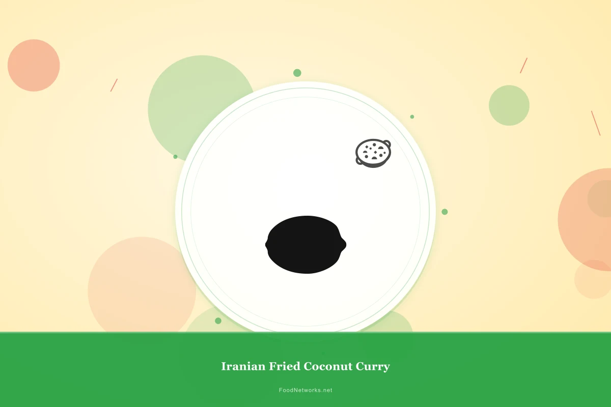 Why This Iranian Fried Coconut Curry Recipe Works