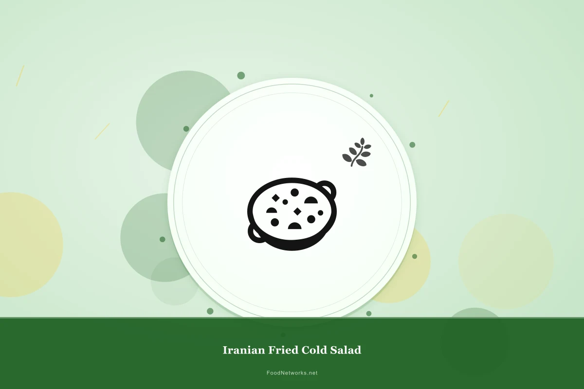 Why This Iranian Fried Cold Salad Recipe Works