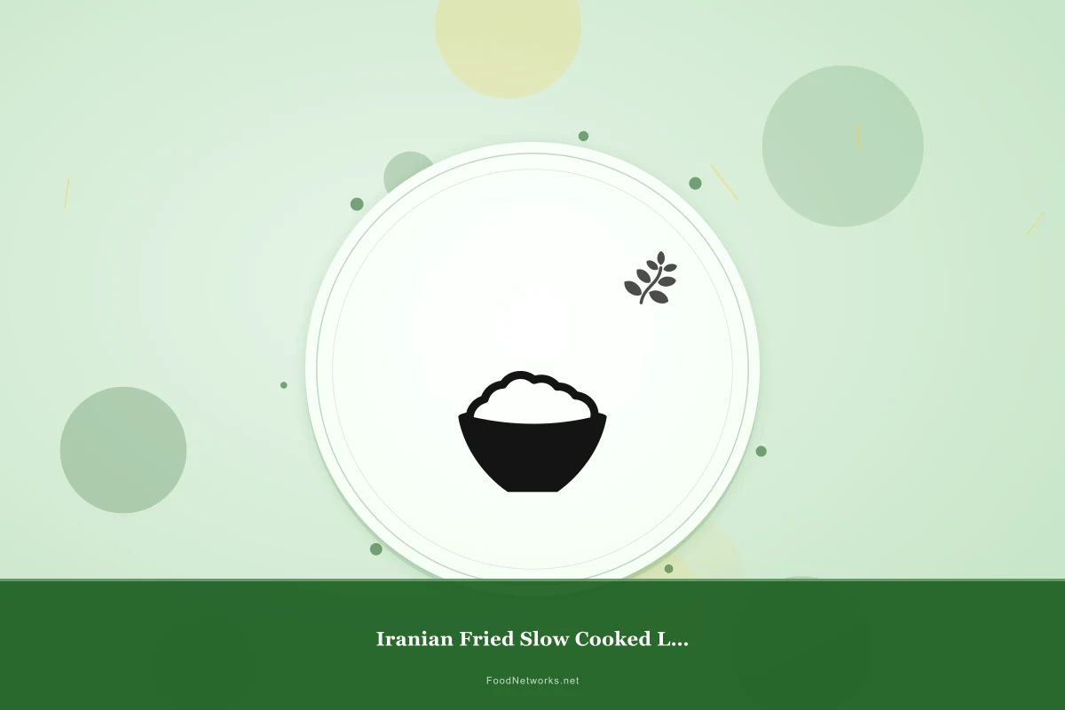 Why This Iranian Fried Slow Cooked Lamb Recipe Works