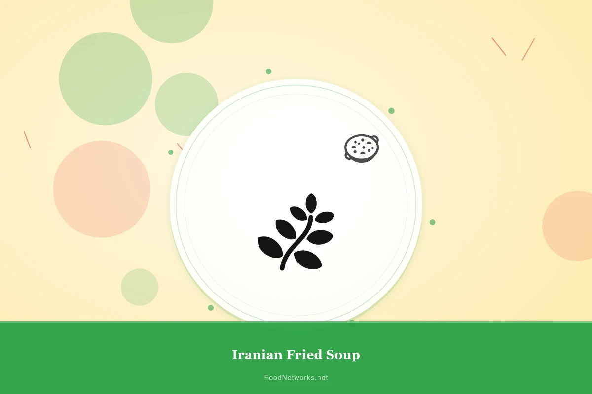 Why This Iranian Fried Soup Recipe Works