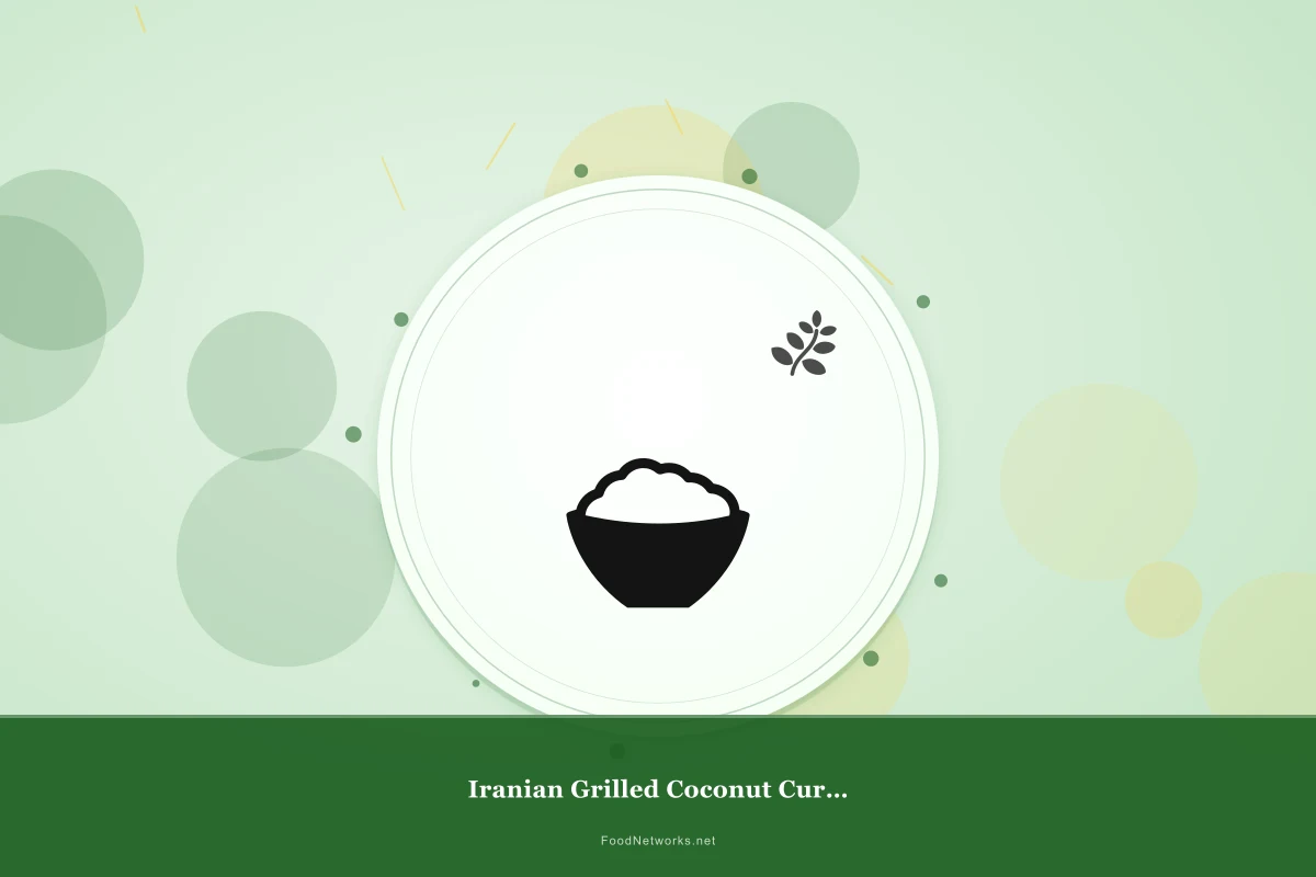 Why This Iranian Grilled Coconut Curry Recipe Works