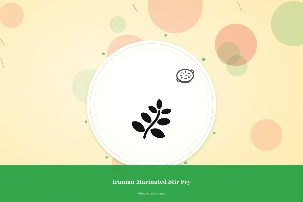 Why This Iranian Marinated Stir Fry Recipe Works