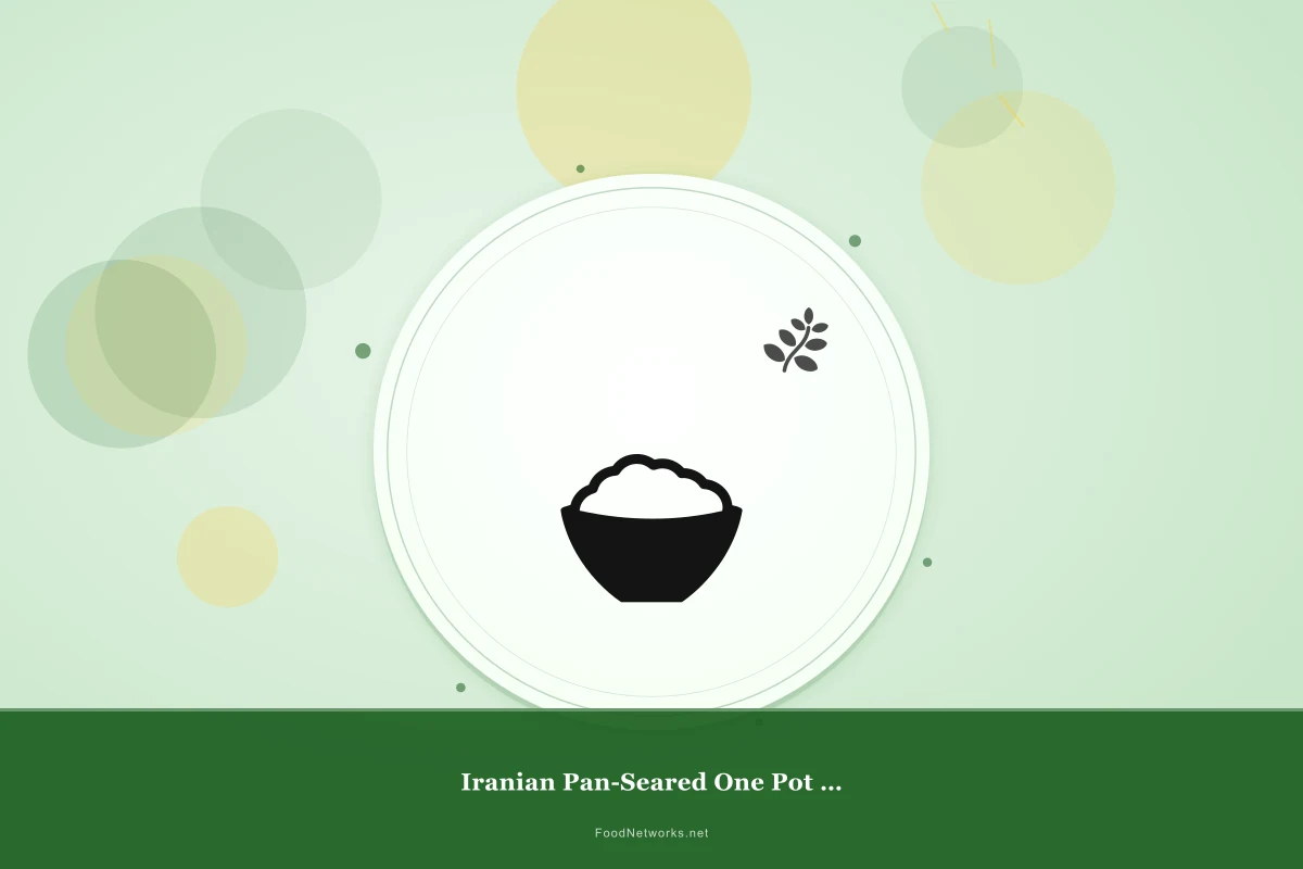 Why This Iranian Pan-Seared One Pot Meal Recipe Works