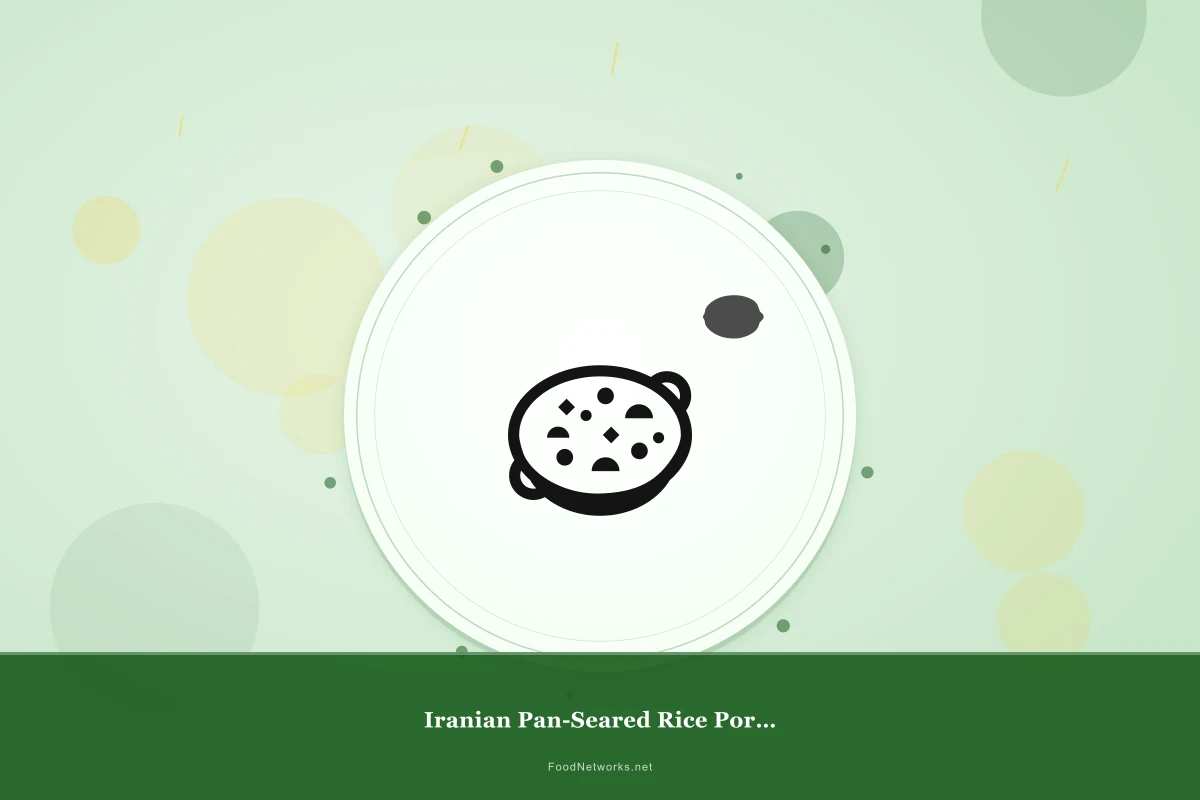 Why This Iranian Pan-Seared Rice Porridge Recipe Works