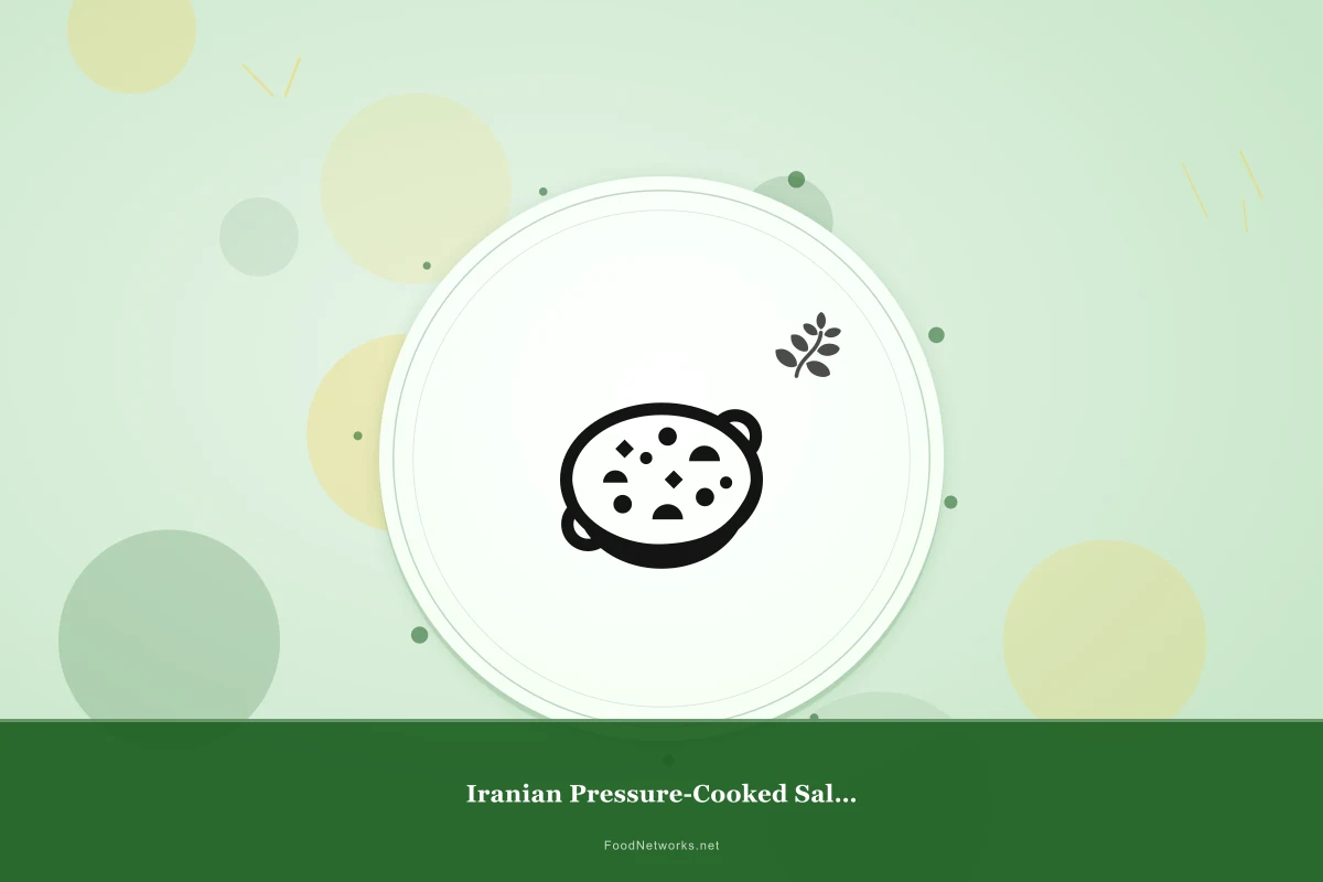 Why This Iranian Pressure-Cooked Salad Recipe Works