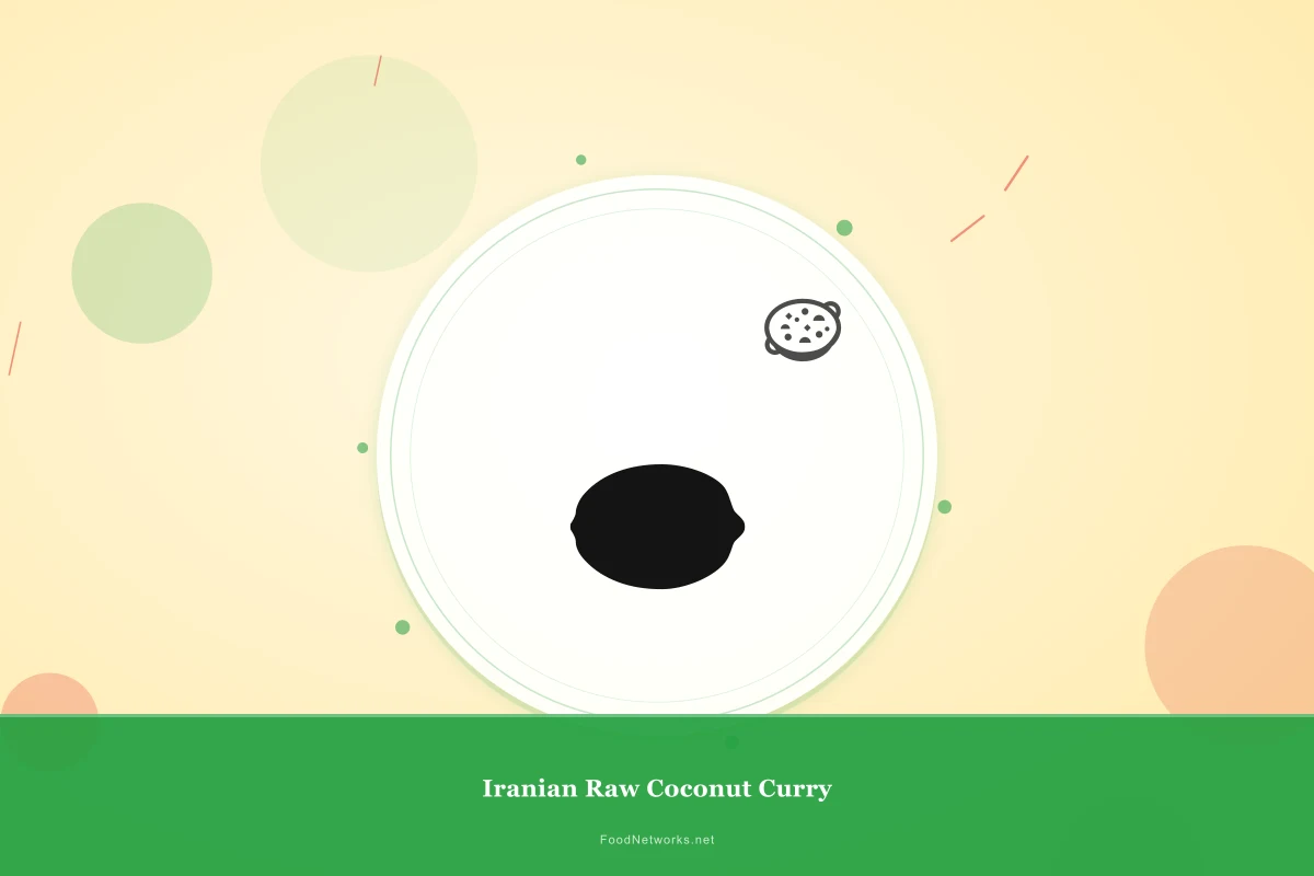 Why This Iranian Raw Coconut Curry Recipe Works