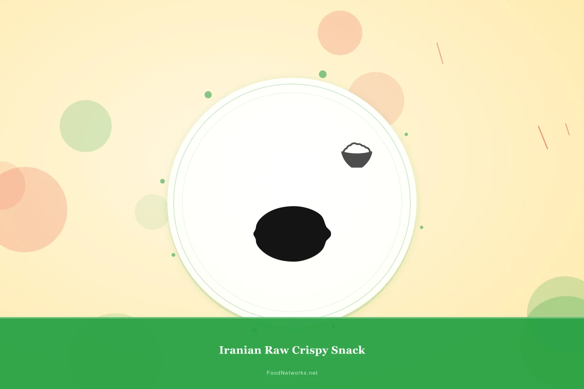 Why This Iranian Raw Crispy Snack Recipe Works