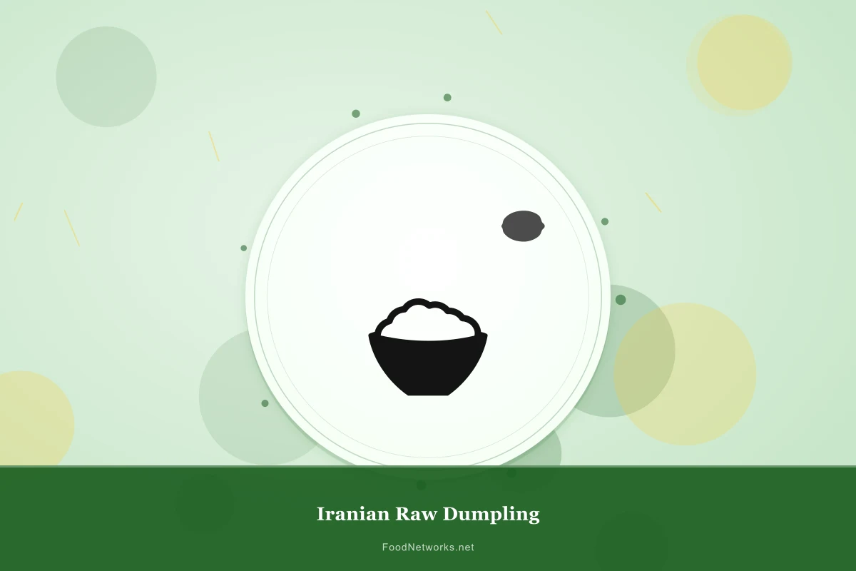Why This Iranian Raw Dumpling Recipe Works