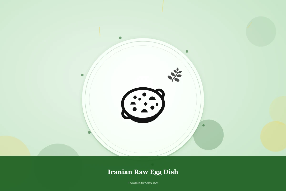 Why This Iranian Raw Egg Dish Recipe Works