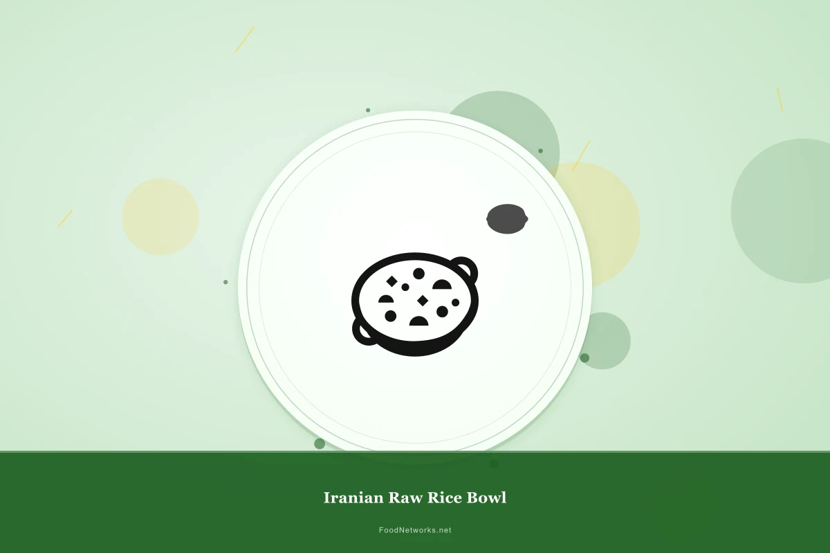 Why This Iranian Raw Rice Bowl Recipe Works