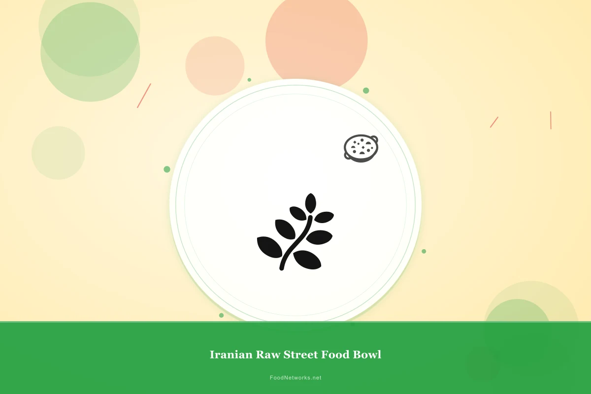 Why This Iranian Raw Street Food Bowl Recipe Works