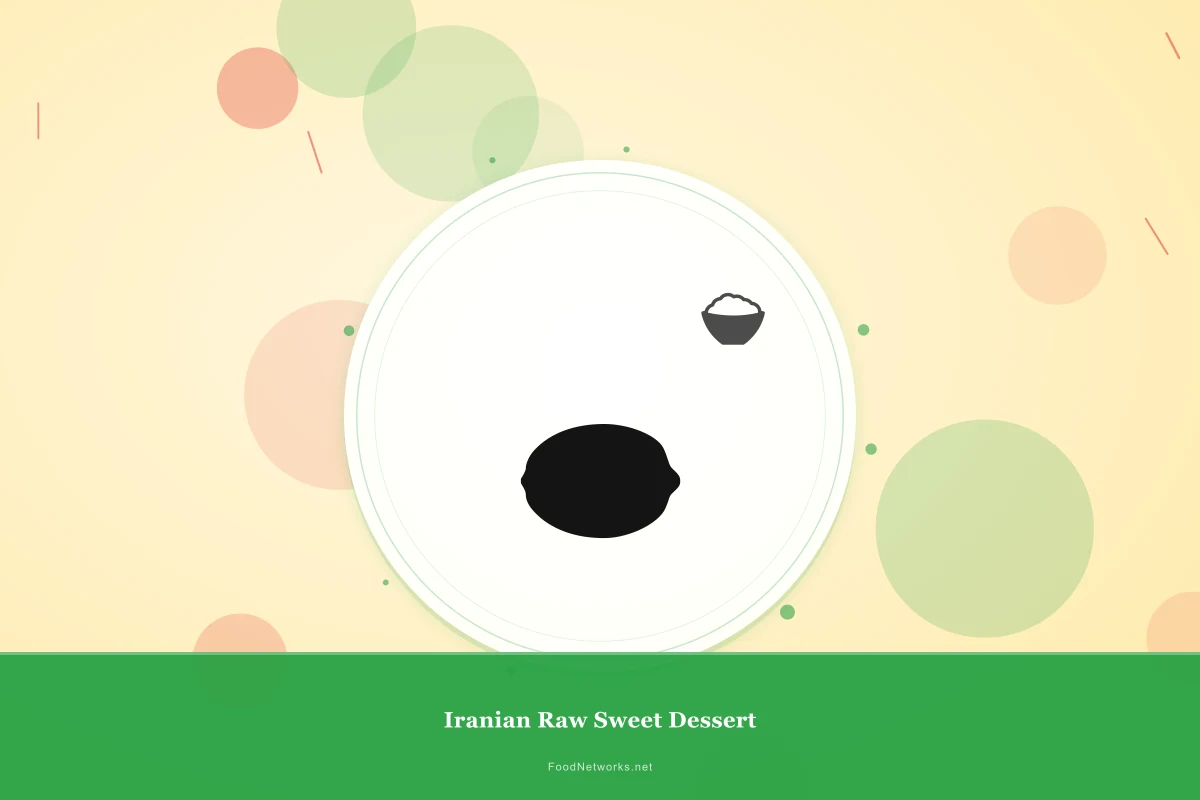 Why This Iranian Raw Sweet Dessert Recipe Works