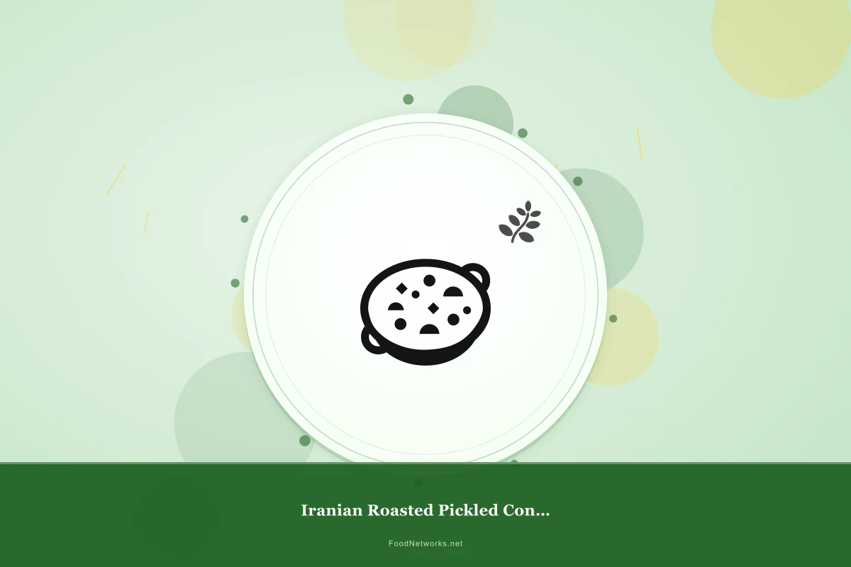 Why This Iranian Roasted Pickled Condiment Recipe Works