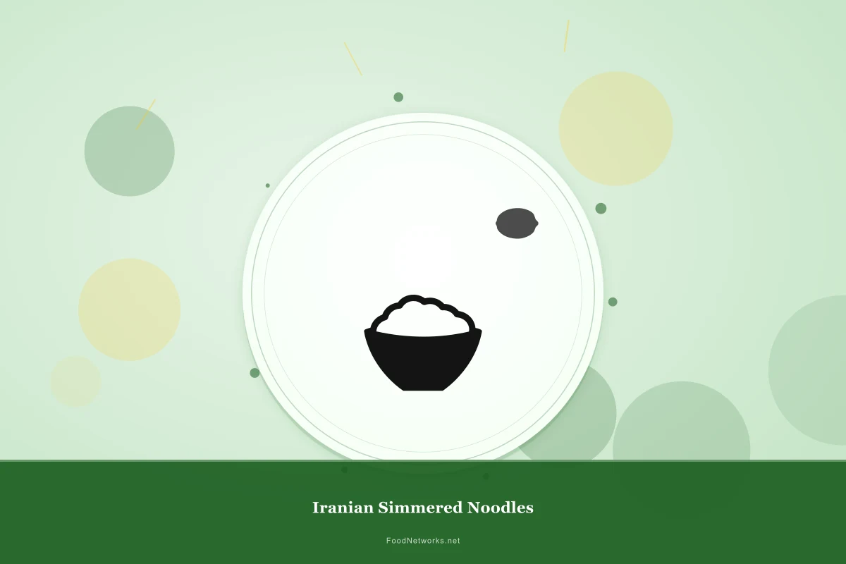 Why This Iranian Simmered Noodles Recipe Works