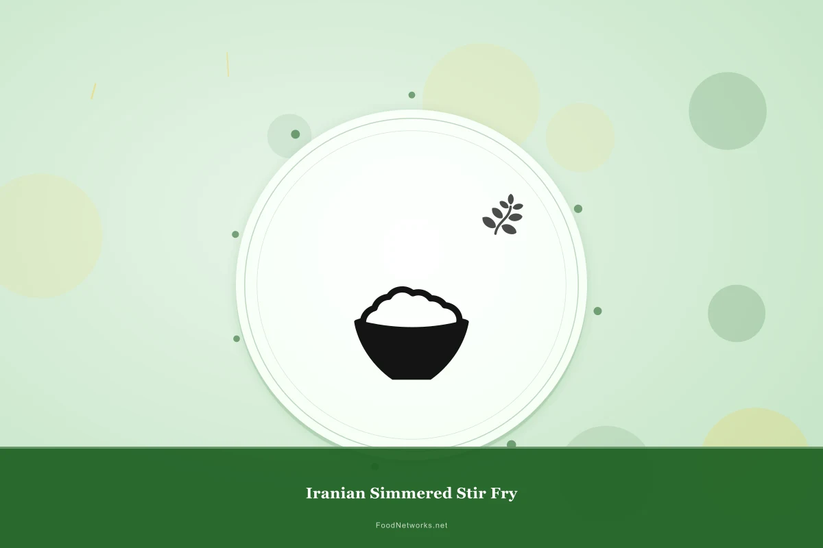 Why This Iranian Simmered Stir Fry Recipe Works