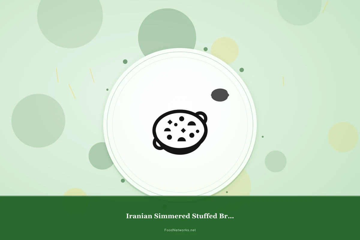 Why This Iranian Simmered Stuffed Bread Recipe Works