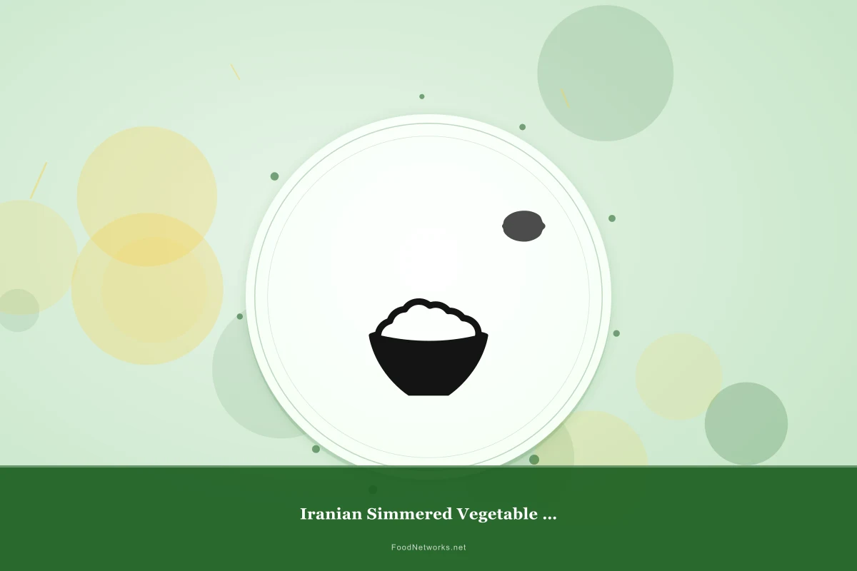 Why This Iranian Simmered Vegetable Dish Recipe Works