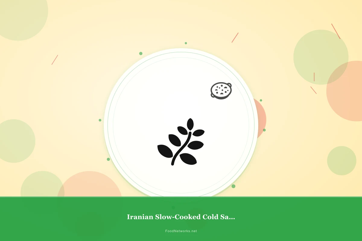 Why This Iranian Slow-Cooked Cold Salad Recipe Works