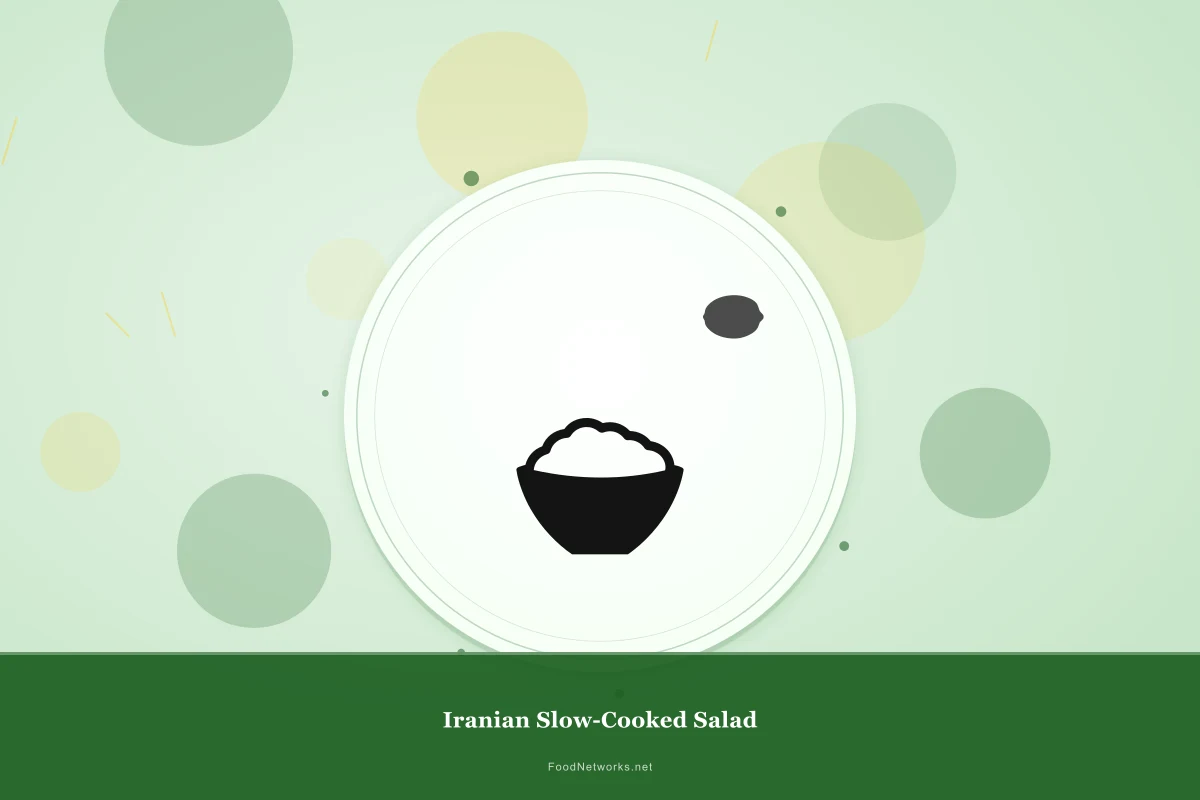 Why This Iranian Slow-Cooked Salad Recipe Works