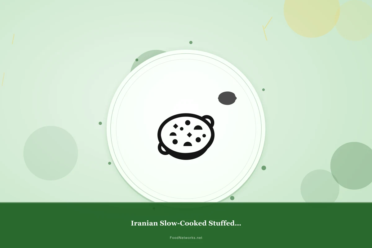 Why This Iranian Slow-Cooked Stuffed Vegetable Recipe Works