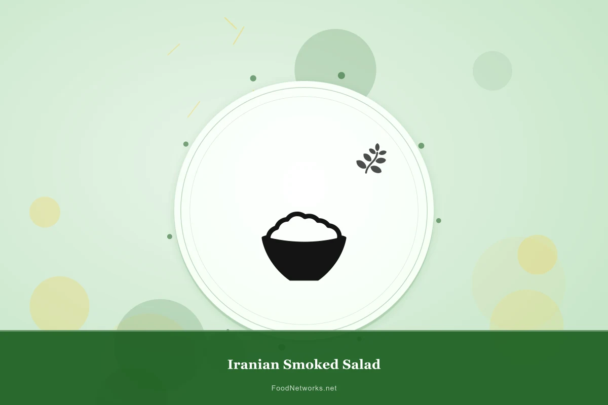 Why This Iranian Smoked Salad Recipe Works