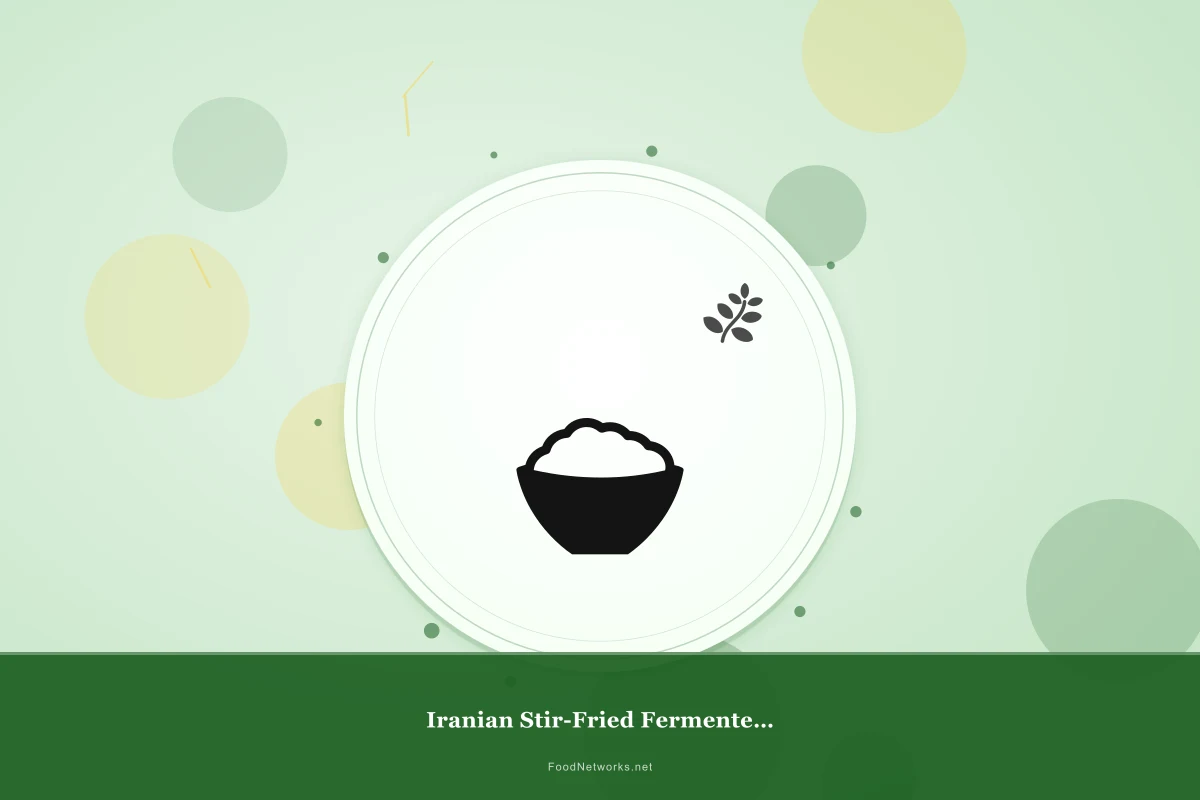 Why This Iranian Stir-Fried Fermented Dish Recipe Works