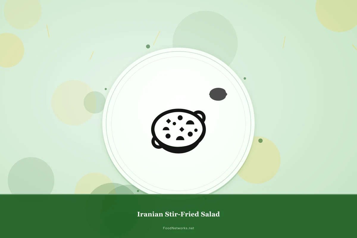 Why This Iranian Stir-Fried Salad Recipe Works