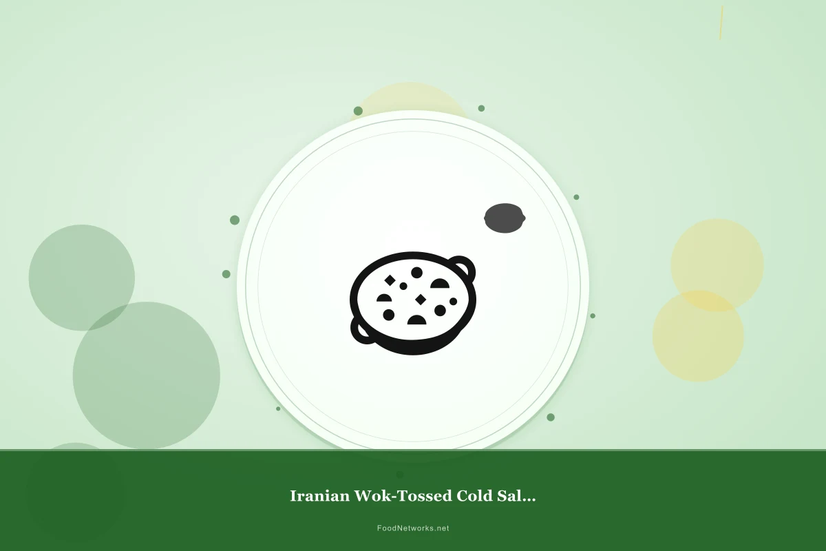 Why This Iranian Wok-Tossed Cold Salad Recipe Works