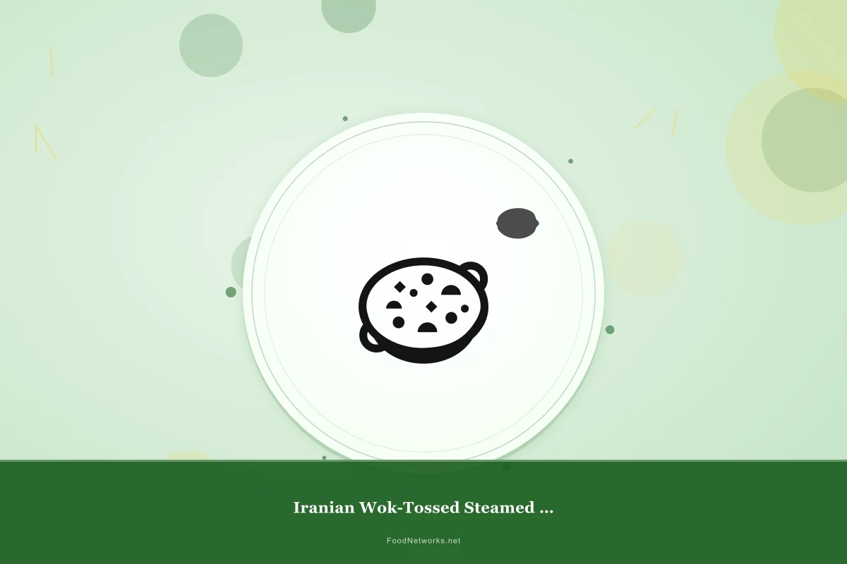 Why This Iranian Wok-Tossed Steamed Fish Recipe Works