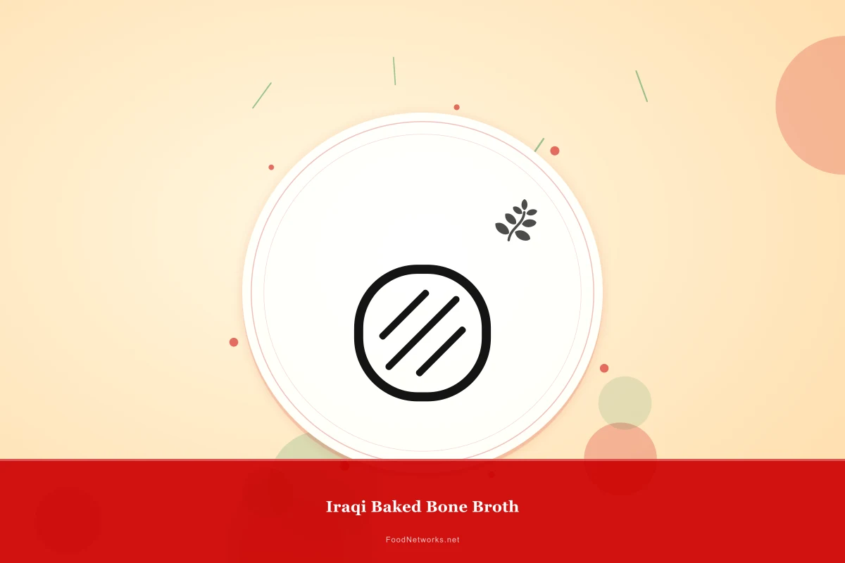 Why This Iraqi Baked Bone Broth Recipe Works
