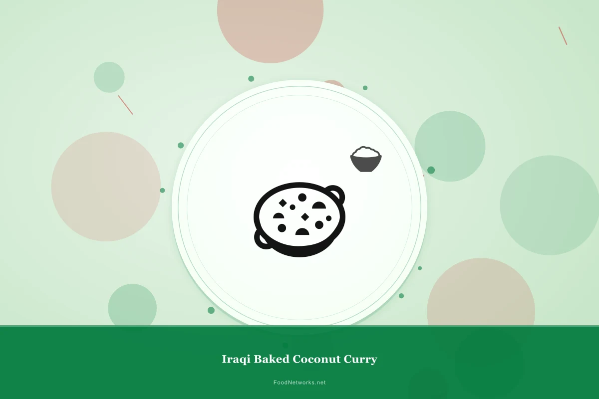 Why This Iraqi Baked Coconut Curry Recipe Works