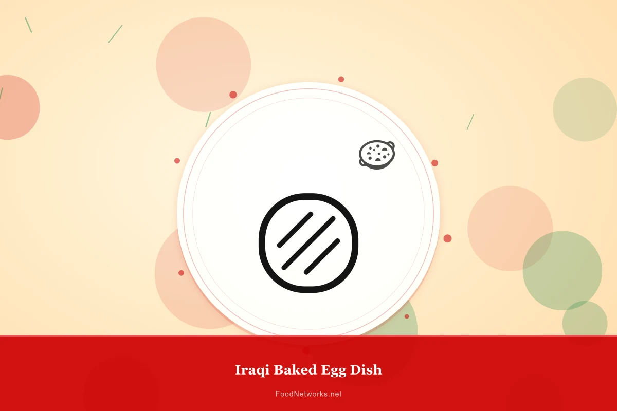 Why This Iraqi Baked Egg Dish Recipe Works