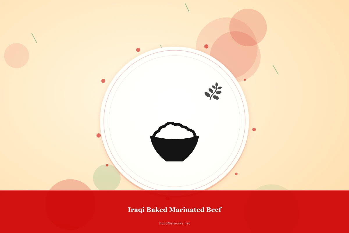 Why This Iraqi Baked Marinated Beef Recipe Works