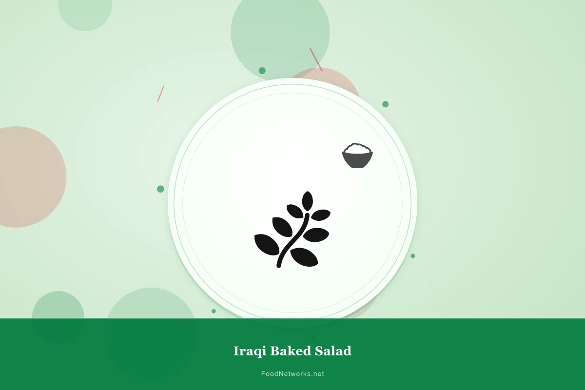 Why This Iraqi Baked Salad Recipe Works