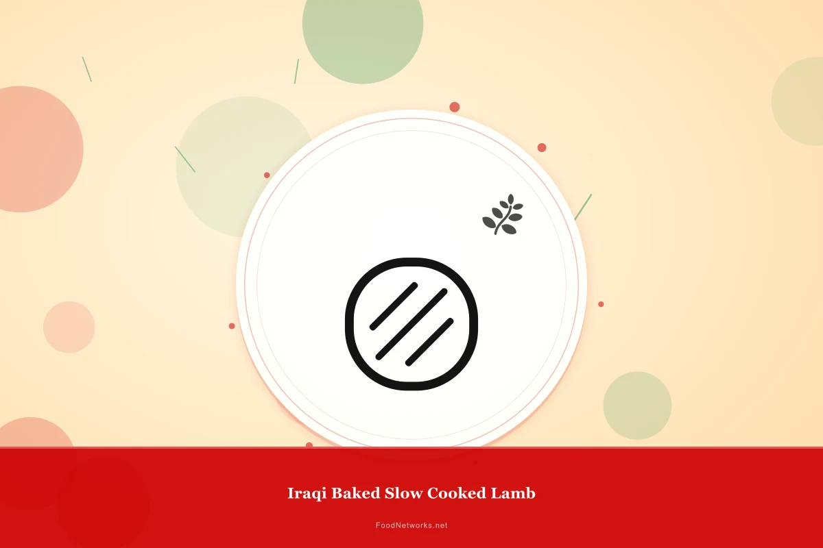 Why This Iraqi Baked Slow Cooked Lamb Recipe Works