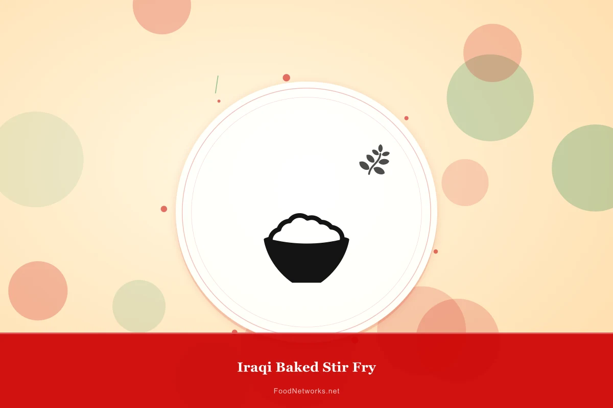 Why This Iraqi Baked Stir Fry Recipe Works