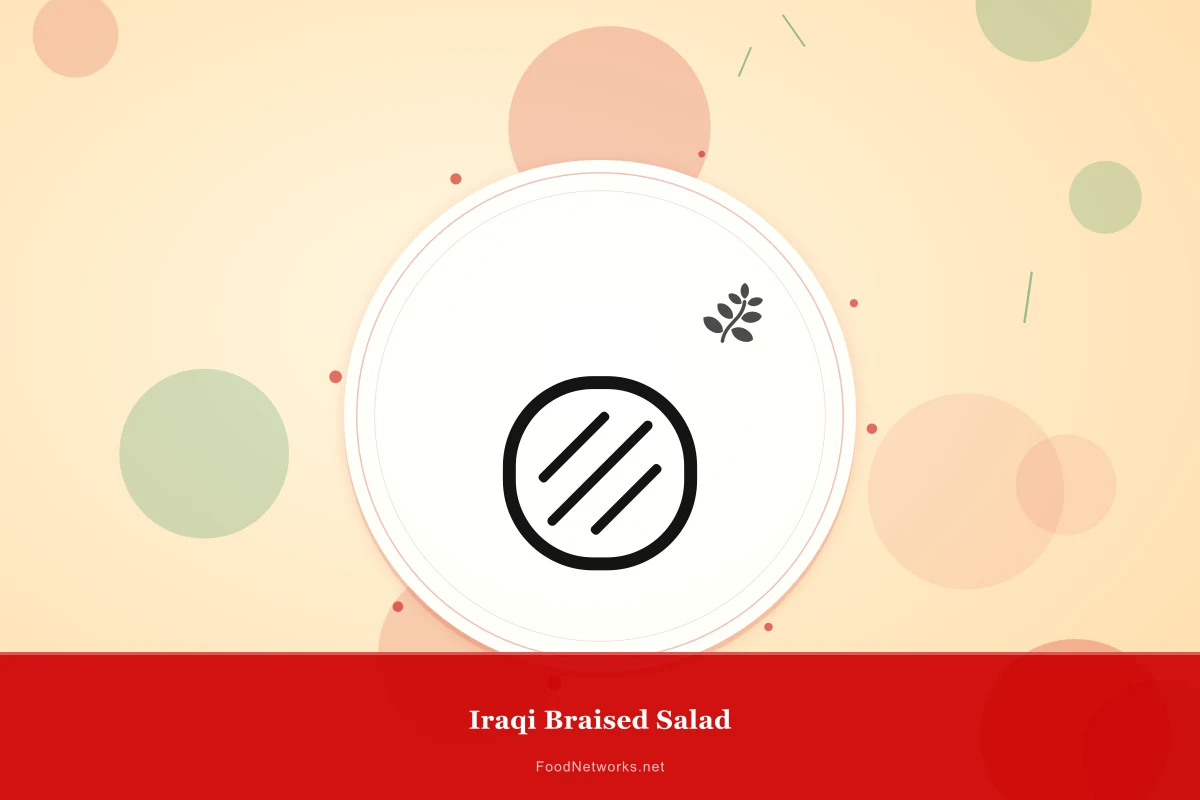 Why This Iraqi Braised Salad Recipe Works