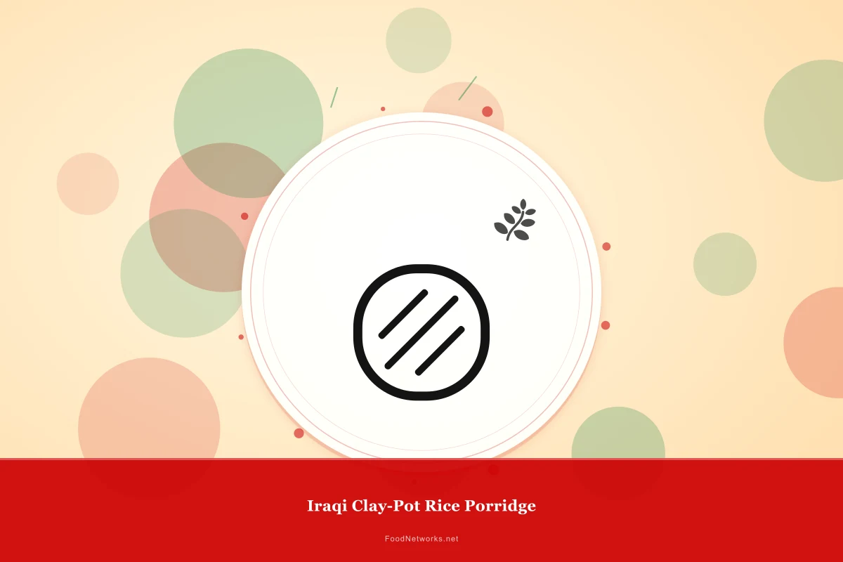 Why This Iraqi Clay-Pot Rice Porridge Recipe Works