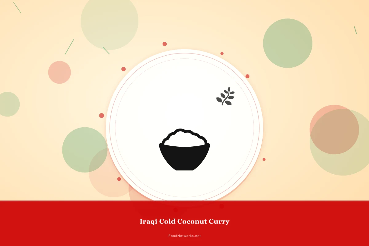 Why This Iraqi Cold Coconut Curry Recipe Works