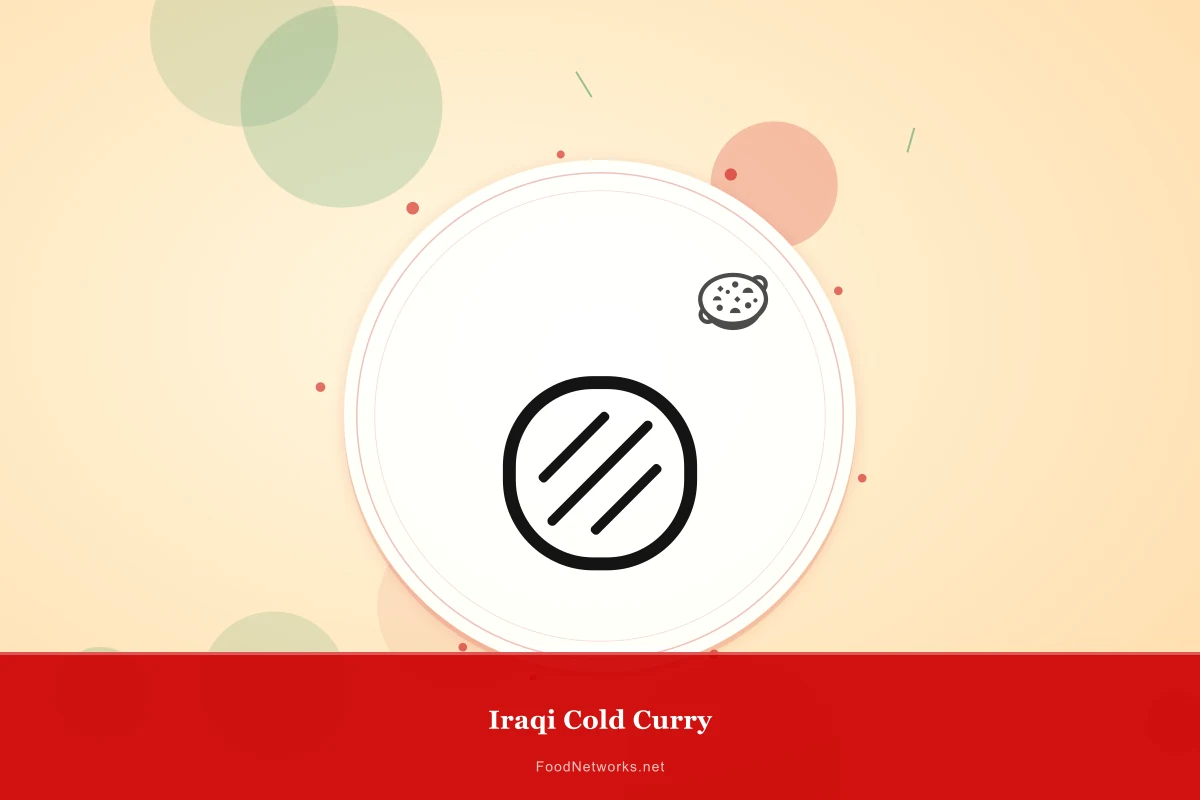 Why This Iraqi Cold Curry Recipe Works