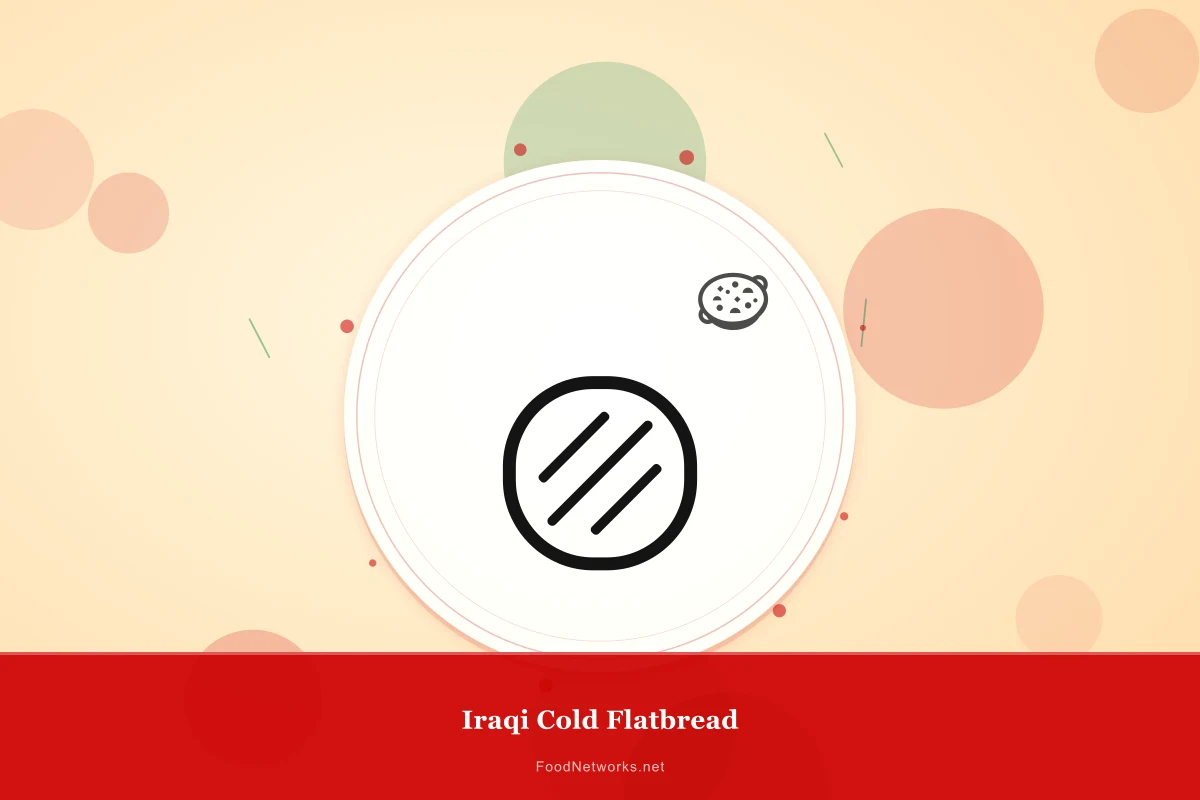 Why This Iraqi Cold Flatbread Recipe Works