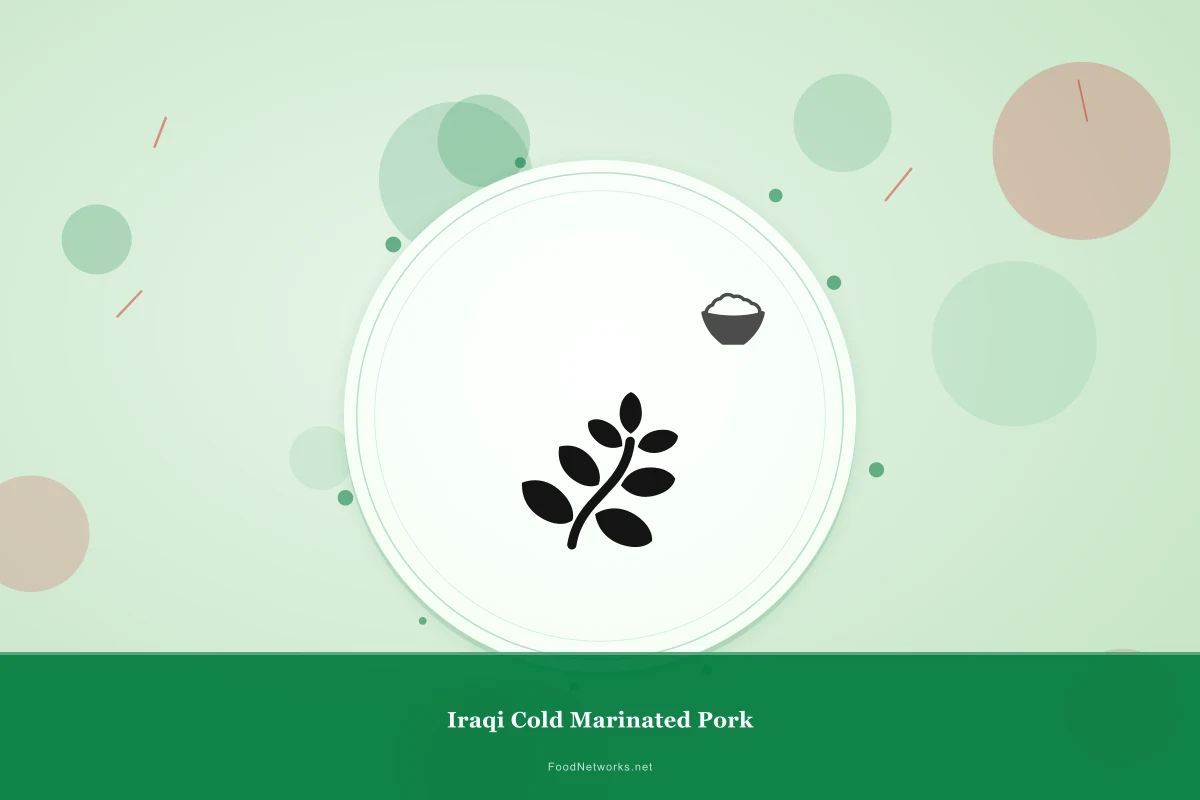 Why This Iraqi Cold Marinated Pork Recipe Works