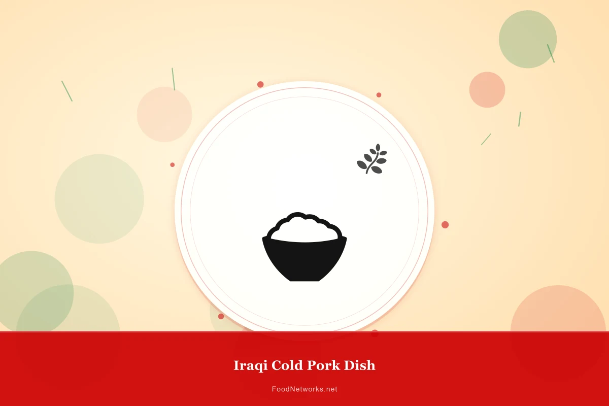 Why This Iraqi Cold Pork Dish Recipe Works
