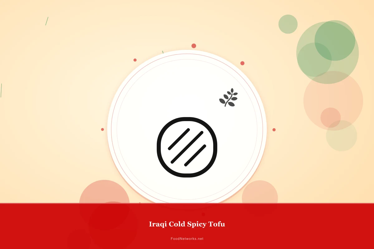 Why This Iraqi Cold Spicy Tofu Recipe Works