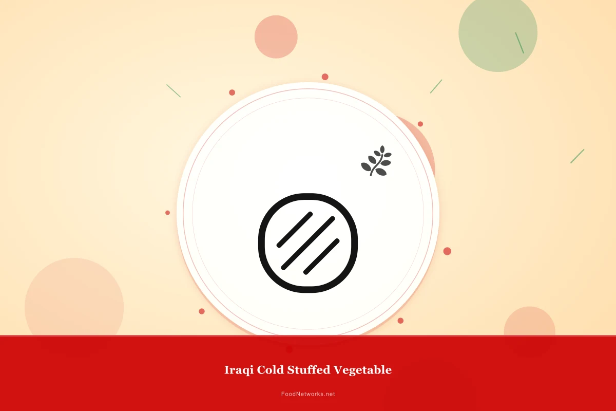 Why This Iraqi Cold Stuffed Vegetable Recipe Works