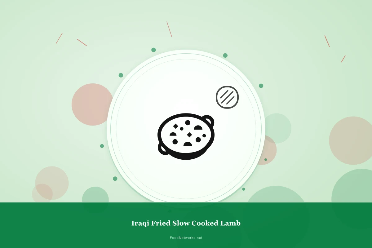 Why This Iraqi Fried Slow Cooked Lamb Recipe Works